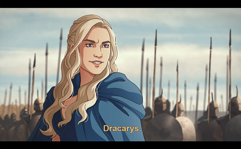 Illustration for article titled If Game Of Thrones Was An Anime